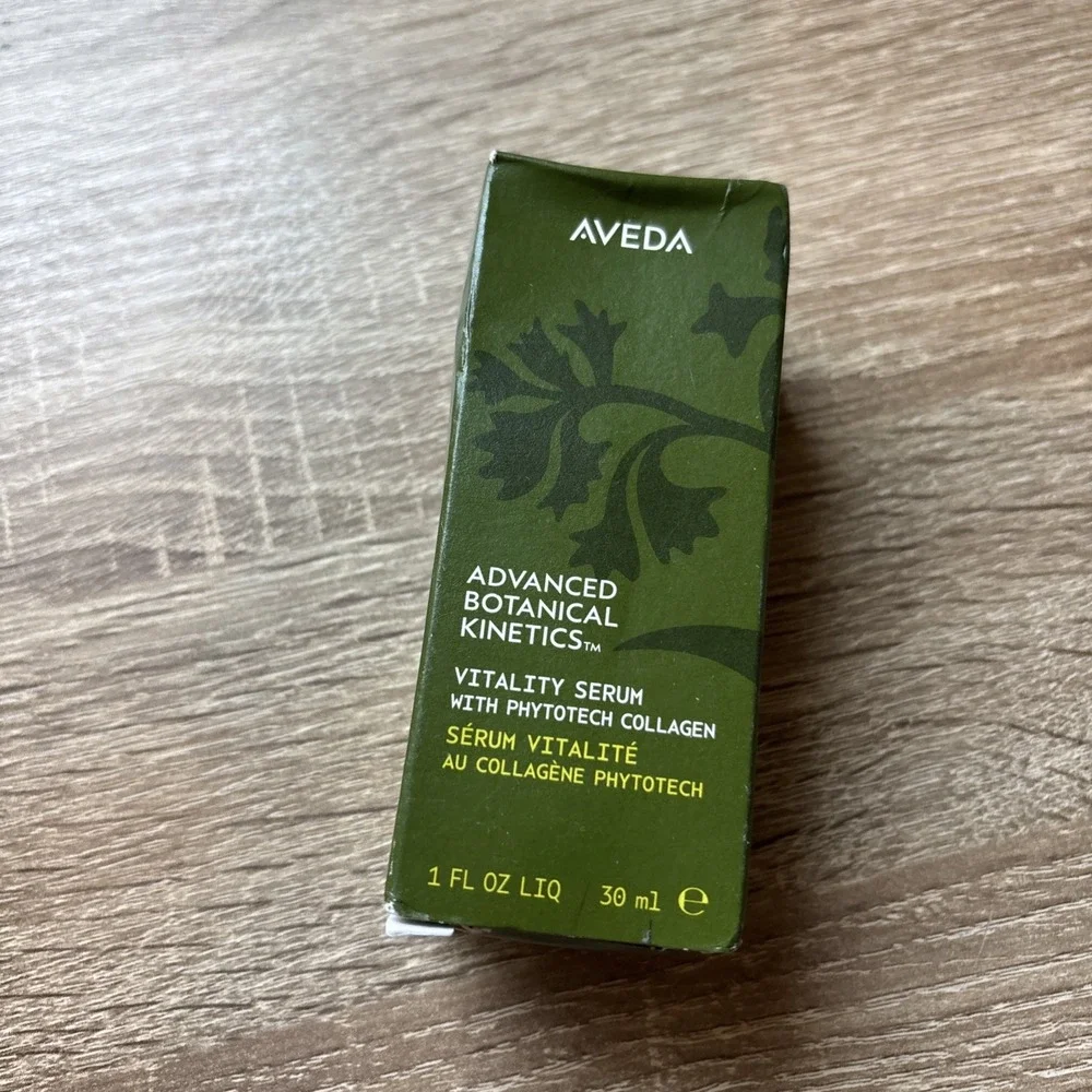 Aveda Advanced Botanical Kinetics Vitality Serum Wrinkles Fine Lines 1 oz 30 ml